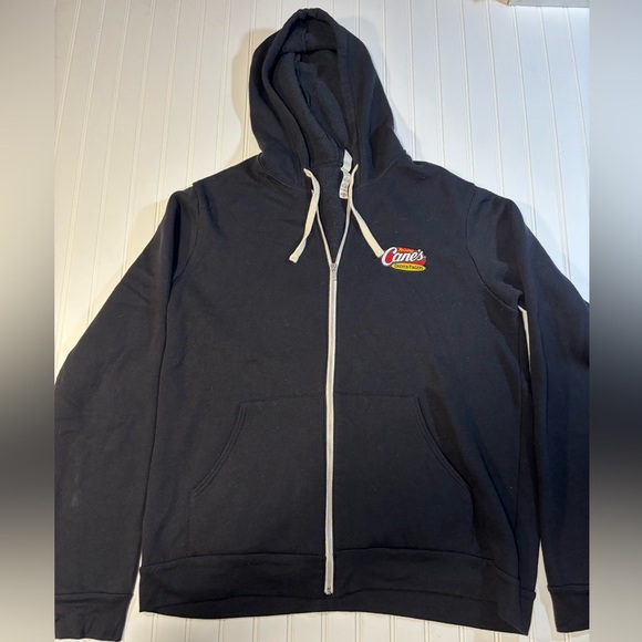 Raising Cane's Black Zip-Up Hoodie size 2XL - Picture 1 of 5